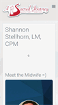Mobile Screenshot of houstoncertifiedmidwife.com